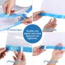 5 Super Jumbo Size 51"X47" Vacuum Storage Bags for Storage Organization