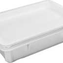 figatia Pizza Proofing Box Rectangle Stackable Lightweight for Household Restaurant 32.5cmx45cm