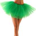 Spooktacular Creations Women Tutu Skirt Costume Adult Halloween Tutus for Halloween Costume Cosplay Party (Green)