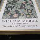 Framed William Morris Canvas Wall Art Green Decor Set of 3, Vintage Large Floral Artwork Prints, Boho Farmhouse Botanical Picture Prints for Living Room, Bedroom, Hallway, Office, Total Size 30x60, 20"W x 30" H x 3Pcs
