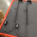 Over-the-Door Metal Taper Candle Holder Set (2-Pack) – Sleek Matte Black Finish