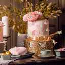 9 x 60 Pcs 3D Butterfly Cake & Wall Decor - 5 Styles, 3 Sizes, Laser Purple