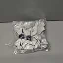 5 x 2PCS Hair Bows for Girls White Bowknot Hair Clips BarrettesLeather Bows with Long Tail Hair Accessories for Girls Toddlers Teens Kids