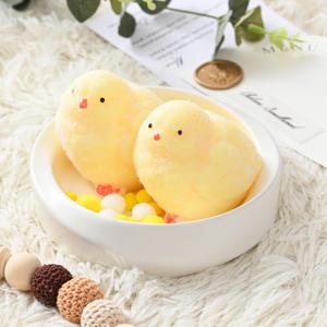 2 x Taba Fidget Squeeze Toys 2Pcs - Ultra-Soft Squishy Stress Relief Toys for Kids Adults, Kawaii Chick Sensory Toys, Anxiety Relief Party Favors Gifts for Girls & Boys