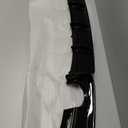 Rbanna1 Automative Rear Diffuser, Rear Bumper Diffuser Lip Single Muffler Dual Out Glossy Black for BMW F30 325i 335i M-Sport 2012-2018