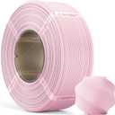 PLA Matte, Pre-Dried Refill Filament 1kg (2.2lbs) for Reusable Spools, 1.75mm Spool-Less 3D Printing Filament, Compatible with Bambu Lab 3D Printers Sakura Pink
