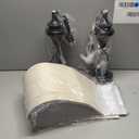 30" Black Tall Table Lamps for Living Room, Touch Control Bedside Lamp with USB A+C Ports, 3-Way Modern Bedroom Table Lamps Set of 2, Elegant Metal Lamp for Nightstand Desk Side Table Office