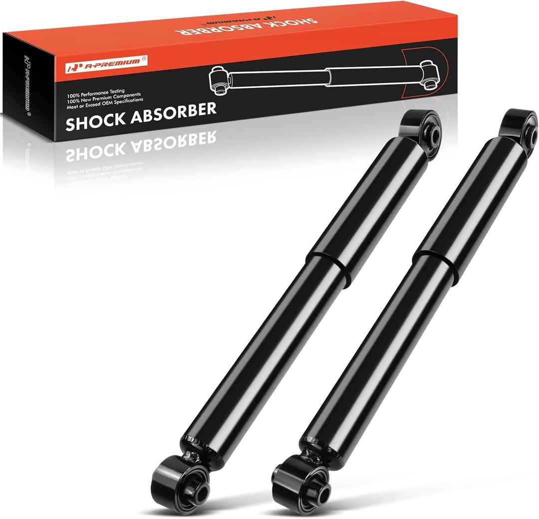 A-Premium Rear Shock Absorbers Compatible with Toyota Highlander 2014-2022, Sienna 2021-2025 & Lexus RX350/RX450h 2010-2022, RX350L/RX450hL 2018-2022, 2-PC Set
