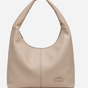 Hobo Purse, PU Leather Shoulder Bag, Tote Handbag for Work and Travel