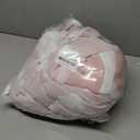 MYSKY HOME Pink Curtains for Girls Bedroom 84 Inches Long Blackout Nursery Curtains Double Layer Pom Pom Sheer Overlay Kids Toddler Room Decor Grommet Privacy Room Darkening Window Drapes 52 x 84 Inch