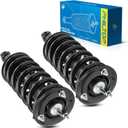 PHILTOP Front Complete Struts Shock Absorber for TITAN 2004-2015, TITAN 2017-2022, Quick Suspension 171358 * 2, Struts with Coil Spring Assemblies SAA961 2 Pcs