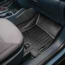 SMARTLINER Custom Fit All Weather 2 Row Floor Mat Liner Set Compatible with 2022-2025 Ford Maverick