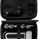 Dust Blower Case Compatible with WOLFBOX MF100 /MF50/MF60 /MF70, Heavy-Duty Storage Bag, Hard Shell Protective Organizer for Blower, Nozzles, Brush & All Air Dusters Accessories(Case Only, Black)