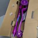 BELEEV Scooters for Kids 3 Wheel Kick Scooter for Toddlers Girls Boys, 4 Adjustable Height, Lean to Steer, Light up Wheels, Extra-Wide Deck, Easy to Assemble for Children Ages 3-12 (Dark Lilac)