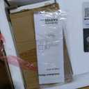 Garvee Toy Storage Organizer with Movable Drawers, Kids Bookshelf with Hidden Wheels & Open Cubbies, Multifunctional Floor Storage Chest for Playroom, White