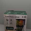 Juicer Machines, 3-in-1 Cold Press Juicer with 6.5" Extra Large Chute, 100oz Large Capacity, AC Motor, Makes Juice, Nut Milk & Sorbet, Bright White