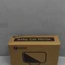 Rightcar Solutions Baby Car Mirror for Infant & Newborn | Rear Facing Car Seat Mirror | Shatterproof, Wide Crystal Clear View