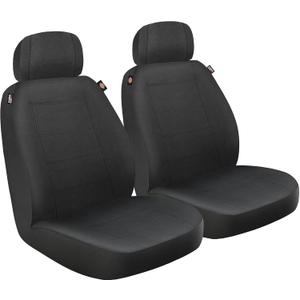 Dickies 40321 Deluxe Black, 2-Piece Seat Cover