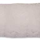 Majestic Giftware 2 Pack Jacquard Decorative Throw Pillow Cover (PC1230S-2PK) | Silver/White Arrow Soft & Washable Cushion Covers with Zipper for Sofa, Bedroom (12"x20") Inserts Not Included (20" x 12" (Pack of 2))