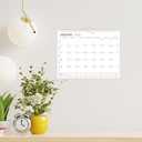 2025-2027 Wall Calendar – Use Now to Jun 2027, 8.5 x 11 In, 24-Month Calendar 2025-2027, Small Monthly Calendar 2026 Vertical, Ruled Blocks, Thick Paper, Holidays, To-Do ＆ Notes