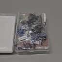 Minidodoca Electronic Component Kit & Total 2038 Pcs, LED Diodes, Metal Film Resistors, Electrolytic Capacitor Package,Diodes, Ceramic Capacitors,IC,PCB,Digital Tube, Common Transistor Assortment Box