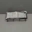 Adhesive Shower Caddy, No Drilling Bath Organizers 5 Pack, Rustproof Shelves with Soap Holder & Toothbrush Holder, Bathroom Organizers and Storage, Bronze