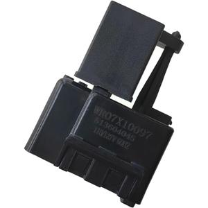 2024 New Upgraded WR07X10097 Start Relay and Matched 12uF 250VAC Run Capacitor Kit Fit For GE Refrigerators -Replaces 1265640 PS1766101 AP4300623 513604045