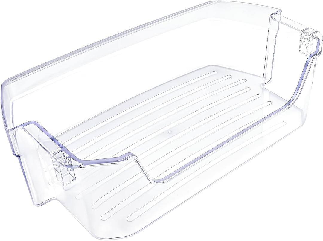 WR71X38307, WR71X30144 Door Shelf Bin Compatible with ge refrigerators (some models): GFE26JYMNFFS, GNE27JYMNFFS, GNE27JYMWFFS etc, Door Shelf Replacement: 4975750, AP7186356, EAP16729788, PS16729788