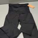 SHAPERMINT High Waisted Tummy Control Compression Leggings for Women - Petite to Plus Size Womens Leggings Non See Through, Black, Large