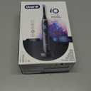Oral-B iO Series 8 Electric Toothbrush with 2 Replacement Brush Heads and Travel Case, Rechargeable Toothbrush, Black Onyx