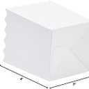 Juvale 100 Pack Mini Popcorn Boxes for Party, Bulk White Popcorn Containers for Movie Night Decorations (3 x 4 In) - Carnival Decor