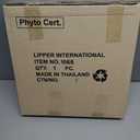 Lipper International Acacia Wood Large Slab Lazy Susan with Bark Rim