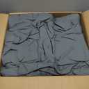 Bare Home Comforter Set - Full Size - Ultra-Soft - Goose Down Alternative - Premium 1800 Series - All Season Warmth (Full, Grey)