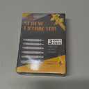 Gifts for Men, Screw Extractor Set, Valentines Day Gifts for Him Her Men Boyfriend, Men's Gifts for Dad, Husband, Stripped Screws Nuts & Bolts Drill Bit Tools for Easy Removal of Rusty Broken Screw