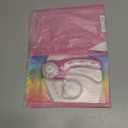 Rotary Cutter and Mat Set, Audab Self Healing Sewing Mats Shirt Cutter 45mm Fabric Cutter Wheel with 2 Blades Rotary Cutting Mat for Crafts Fabric Quilting Hobby (9" x 12" (A4) (Pink)