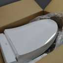 TOTO WASHLET A2 Electronic Bidet Toilet Seat with Heated Seat and SoftClose Lid, Elongated, Cotton White - SW3004#01