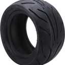 10 Inch Tire, 10x4.50-6 Tubeless Rubber Tire, Electric Scooter Tire Replacement Impact Resistance Slip Resistance