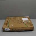 Round Toilet Seat Soft Close 16.5'',Standard Universal Toilet Lid Round with PP Material Safe,Easy to Clean and Install,Ergonomic design,Never Loosens,2 Years Support,White Plastic