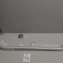 Brushed Nickel Shower Grab Bars 32 Inch, Anti Slip Grab Bar with Knurled Grip, Stainless Steel Bathroom Safety Balance Handrail, Wall Mounted Handicap Bar for Elderly, Textured Senior Grab Bar Handle