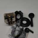 Delta Arvo 14 Series Matte Black Shower Faucet Set with In2ition 2-in-1 Dual Shower Head with HandHeld Spray Combo, Valve Trim Kit, Matte Black 142840-BL-I (Valve Included)
