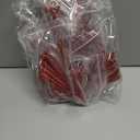 Syhood 6 Pcs Glitter Starburst Star New Year Ornaments 8 Inch Exploding Glitter Starburst Bethlehem Star Hanging Tree Ornaments Tabletop 3D Decor New Year Holiday Party(Red,Classic)