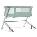 Dream On Me Skylar Bassinet and Bedside Sleeper in Mint, Lightweight and Portable Baby Bassinet, Five Position Adjustable Height, Easy to Fold and Carry Travel Bassinet, JPMA Certified