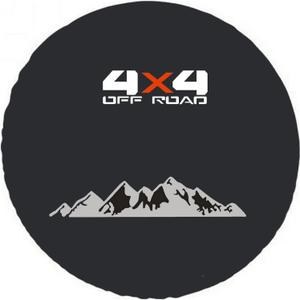 for Toyota RAV4, Honda CR-V, Jeep Compass Liberty Spare Tire Cover (4X4 Off-Road), Spare Wheel Cover Protector, Fit Most of SUV, Trailer, RV (M: 225/65R17, 225/70R16, 235/60R18)