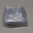 Clear ID Holder for Lanyard - ID Card Holder Waterproof (Inches, 4 x 3 Horizontal 100 Pack)