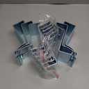 6 PCS T Post Bracket,T Post Target Hanger for AR500 Steel Targets,Vertical T Post Mounting Bracket, T Post Camera Mount,Steel Target Hangers for 2X4 Wood Board Outdoor Shooting