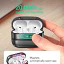 ESR for AirPods Pro 3 Case (2025), Compatible with AirPods Pro 3 (USB-C Cable), MagSafe Ready, Magnetic Lid Lock, Full Drop Protection Cover with Lanyard, Black