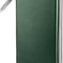 CD Case, Siveit DVD Case Holder 96 Capacity Hard Plastic CD DVD Disc Cases Storage Binder Wallet for Car Home Office Travel (Dark Green)