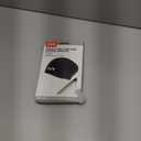 TYR Adult Long Hair Wrinkle-Free Silicone Swim Cap (Black)