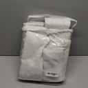 Unique Pinch Pleated Blackout 80 Inch Room Divider Curtains 2 Panels Set, Cream Memory Shape Insulated Dual Layer Thick Natural Linen Privacy Sound Dampening Modern Windows Curtain with Hooks & Rings, Cream, 40"W x 80"L (Pack of 2)