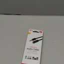 Amazon Basics 3.5mm Male to Female Stereo Audio Extension Cable for Headphones with Gold Plated Connectors, Aux Cord Extender, 25 Foot, Black